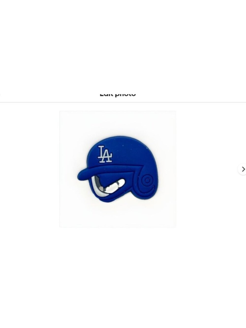 LA Dodgers Baseball MLB set of 2 Charms For Shoes Crocs Shoe Compatible